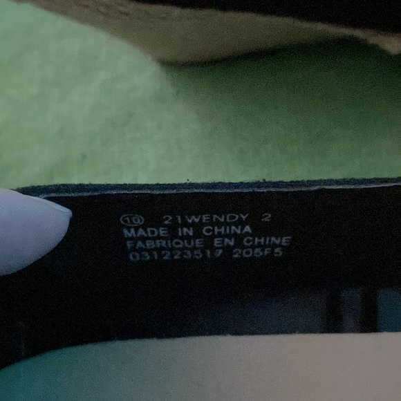 George Women’s Black Slip  on Wedge Heels (Size 10) - Picture 6 of 7